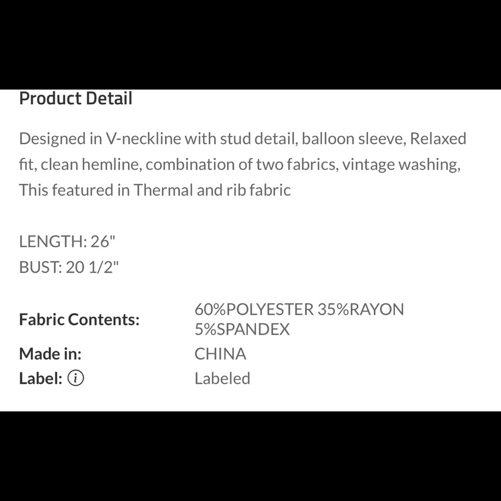 POL perfect v-neck tangerine+ red top w/stud accents+ keyhole back! - Picture 6 of 11